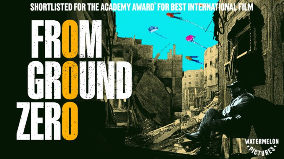 film ground ZERO for GAZA à la maison des droits de l'homme