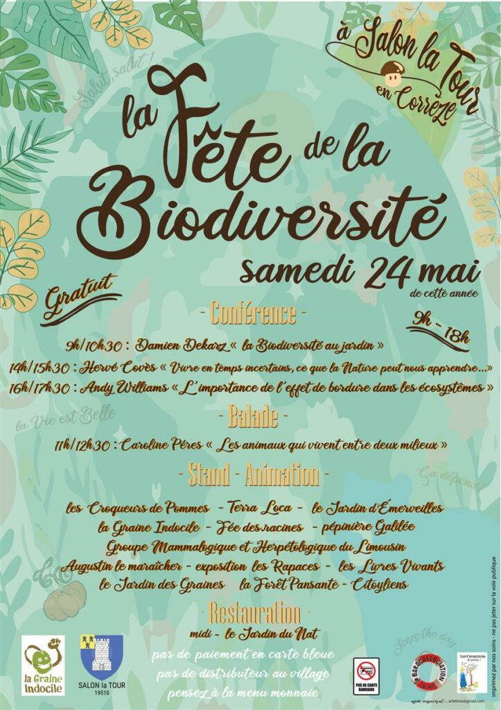 Fete de la biodiversité - Salon la Tour - Graine indocile, Dekarz Coves