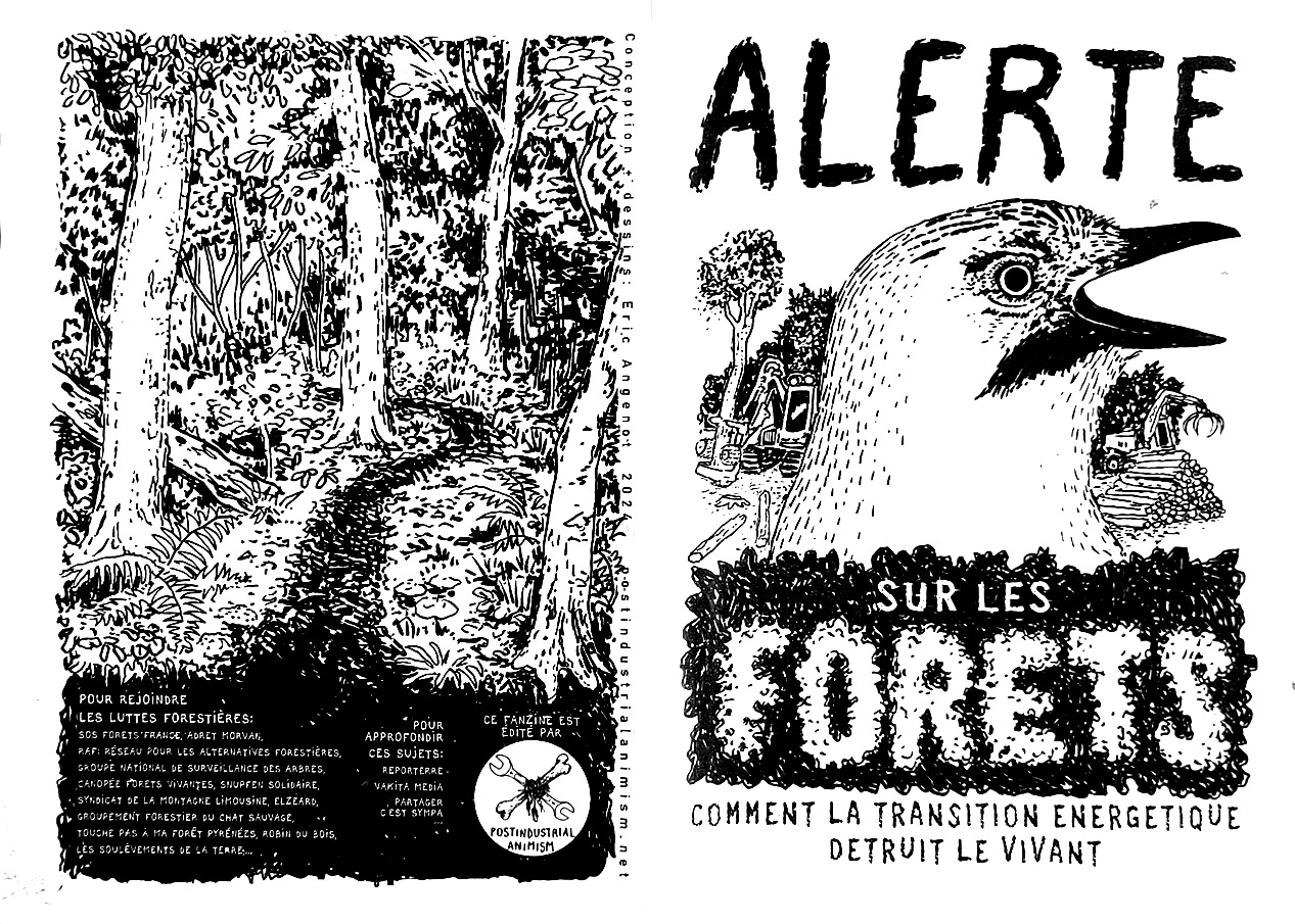 fanzine PDF alerte sur les forêts