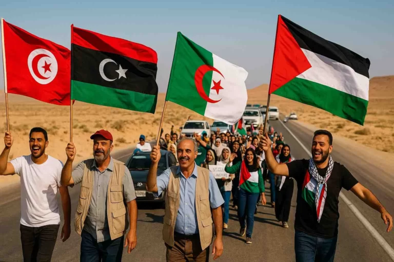 Convoi international Caravane Soumoud
