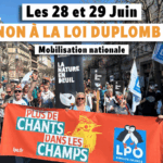 mobilisation LPO loi duplomb