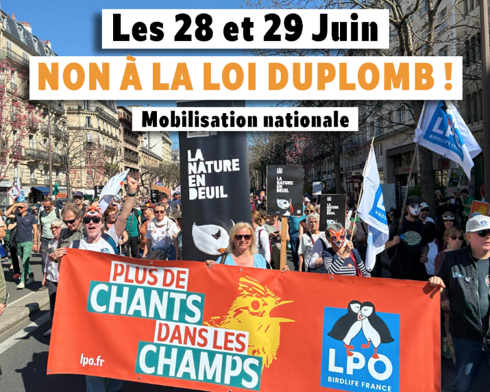 mobilisation LPO loi duplomb