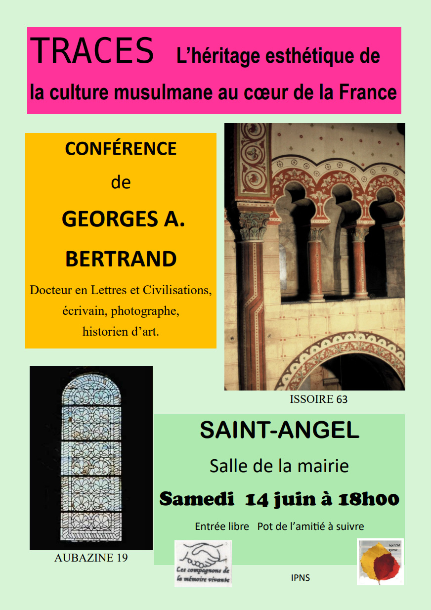 conference Georges André Bertrand Influence art musulman