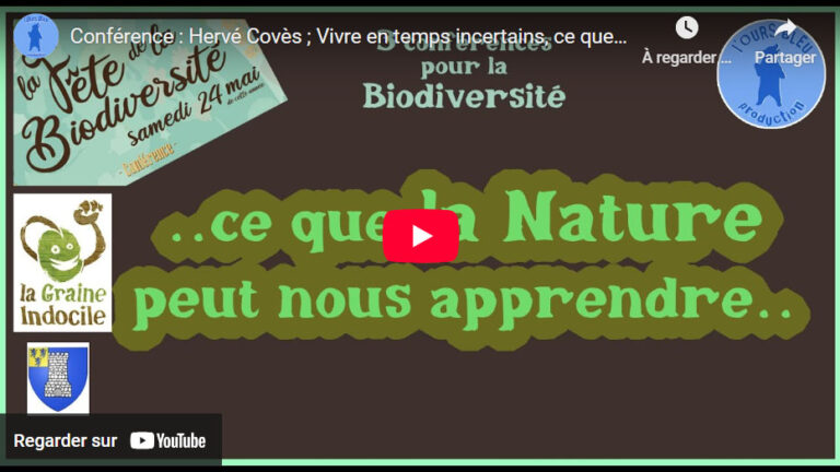 conference hervé coves salon la tour fete de la biodiversité