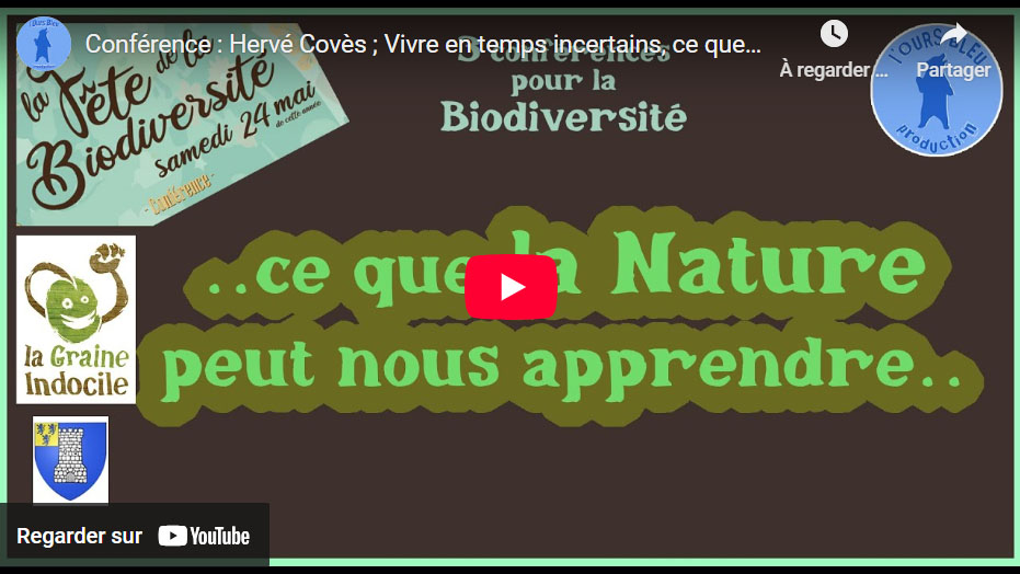 conference hervé coves salon la tour fete de la biodiversité