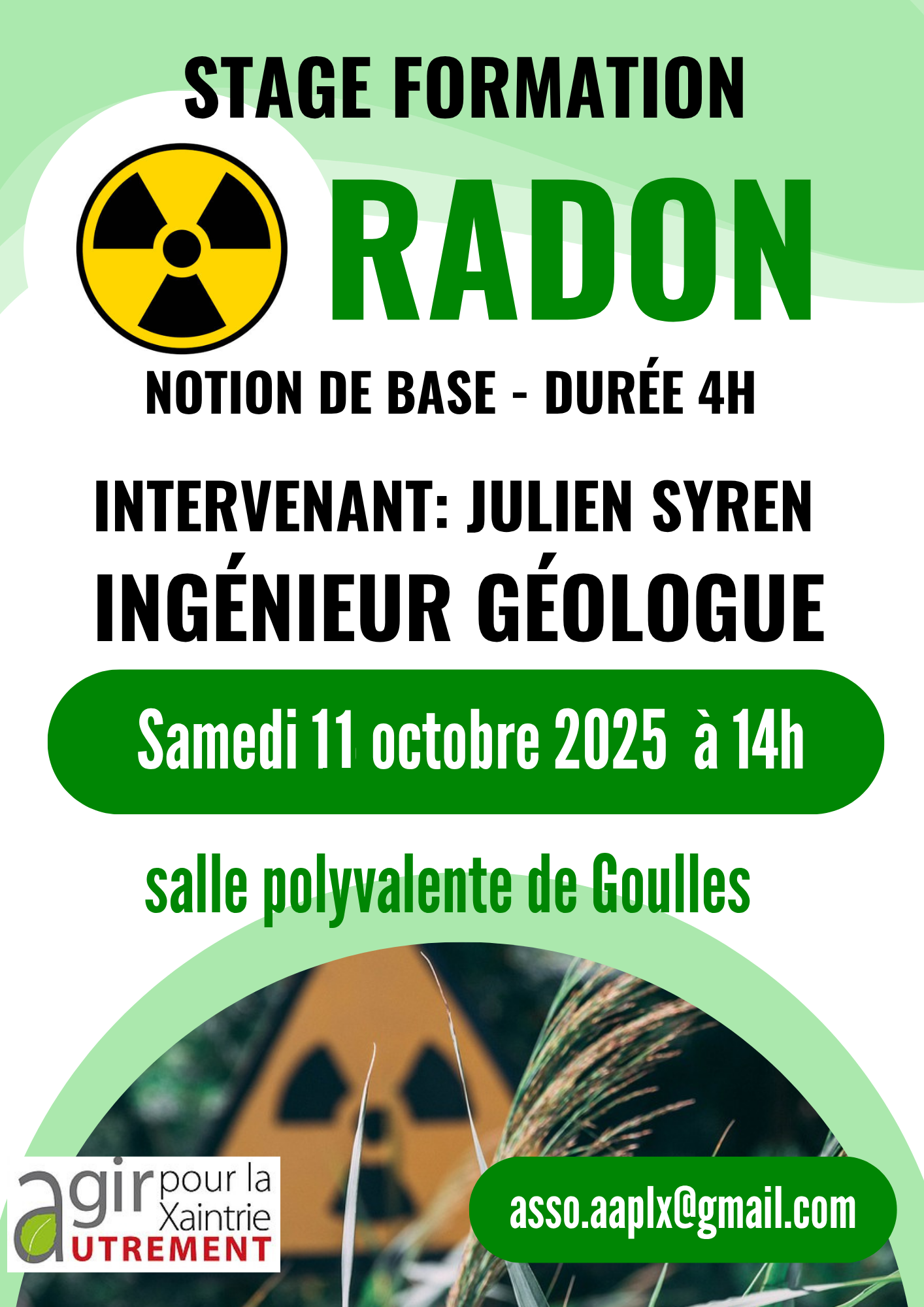 stage formation radon goulles xaintrie