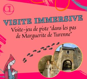 Visite-jeu de piste "sur les pas de Marguerite de Turenne @  |  |  | 