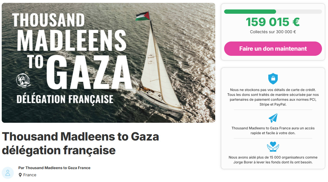 1000 madleens for gaza groupe de Tulle Corrèze