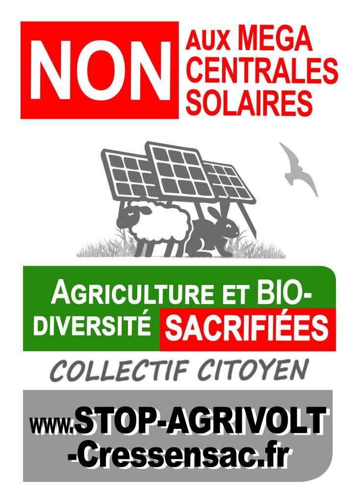 Flyer Stop Agrivotaique Cressensac