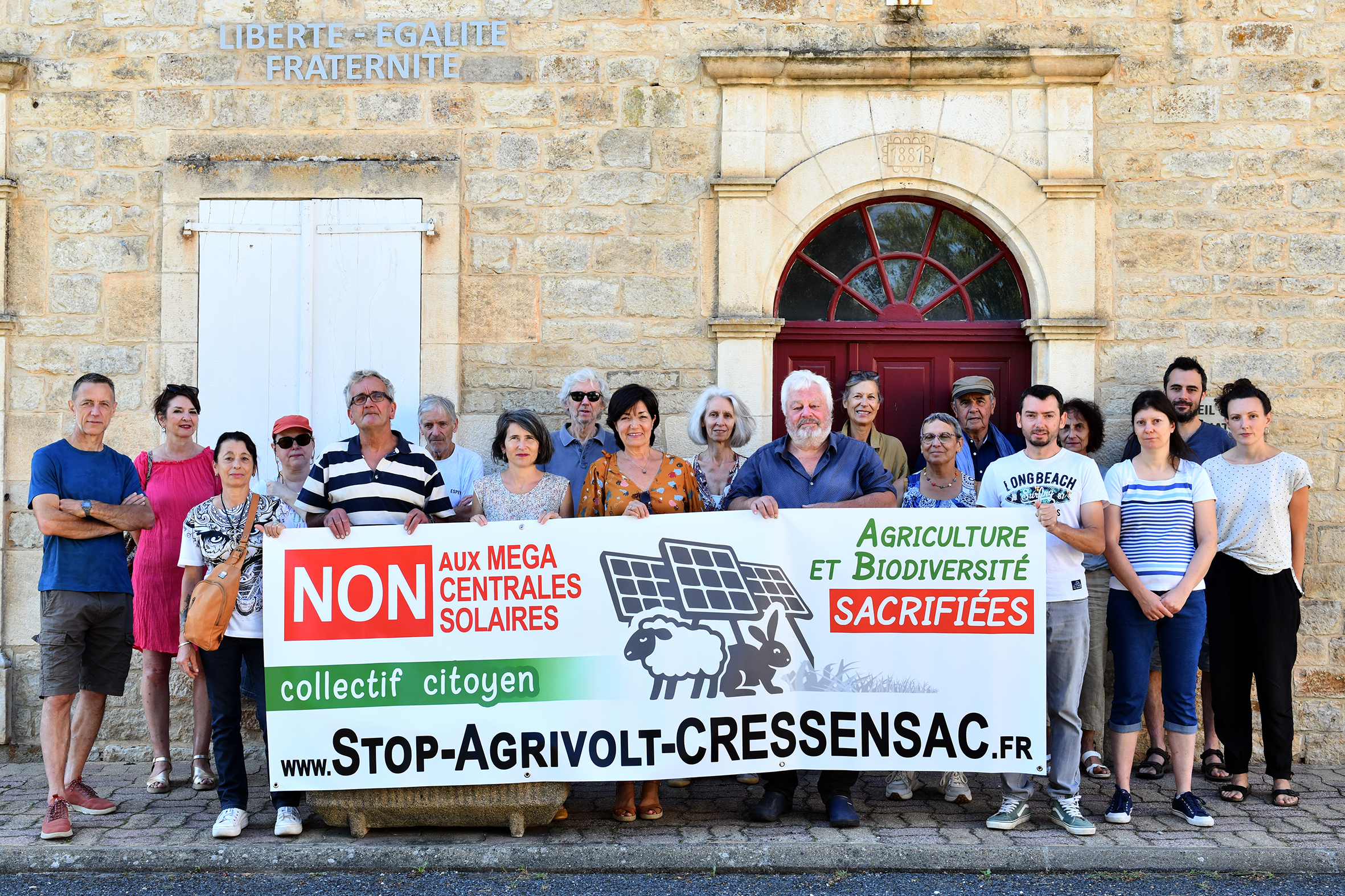 collectif STOP agrivoltaïque Cressensac