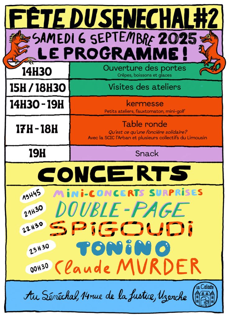 fête du sénéchal le programme