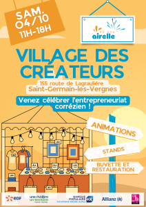 Fête des 40 ans d'Airelle et son village des créateurs @ 155 Route de Lagraulière