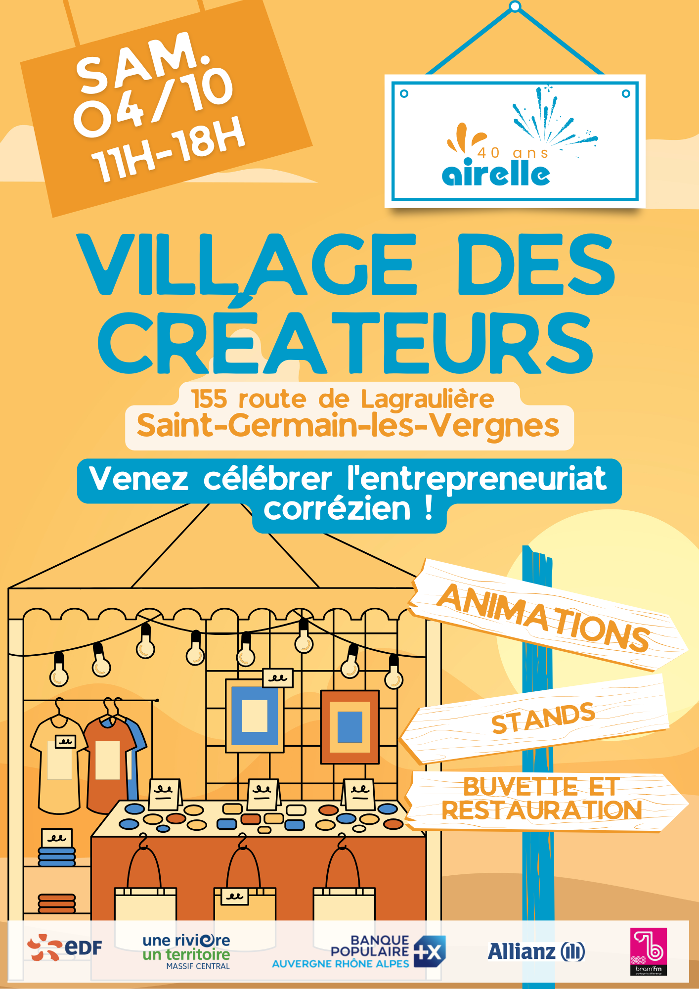 airelle 40 ans village des createurs