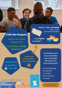 Café des langues avec des personnes exilées