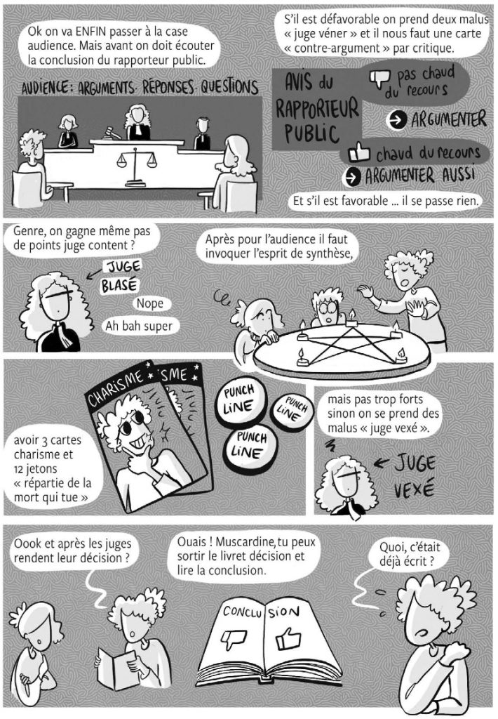 lutte juridique : aller en audience