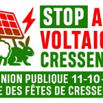 réunion publique hotovoltaique sur sol naturel à Cressensac