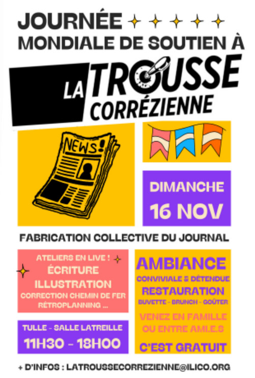 Dimanche de fabrication collective de la trousse correzienne