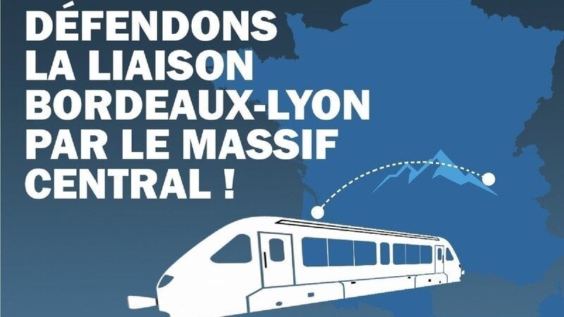 pétition ligne SNCF Bordeaux Lyon