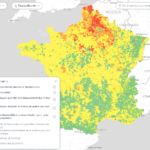 Carte qualité eau du robinet en France