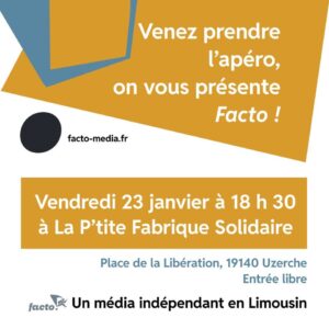 Découvrez le nouveau média FACTO MEDIA à Uzerche @ La Ptite fabrique solidarie