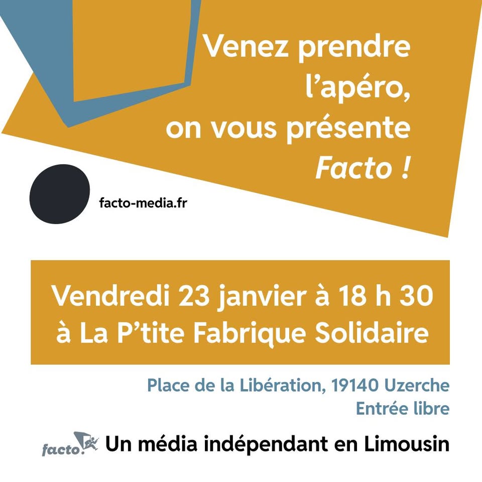 Facto media à la ptite fabrique solidaire à Uzerche