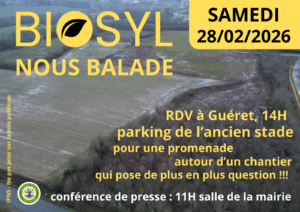 Action d'opposition au démarrage du chantier Biosyl à Guerêt