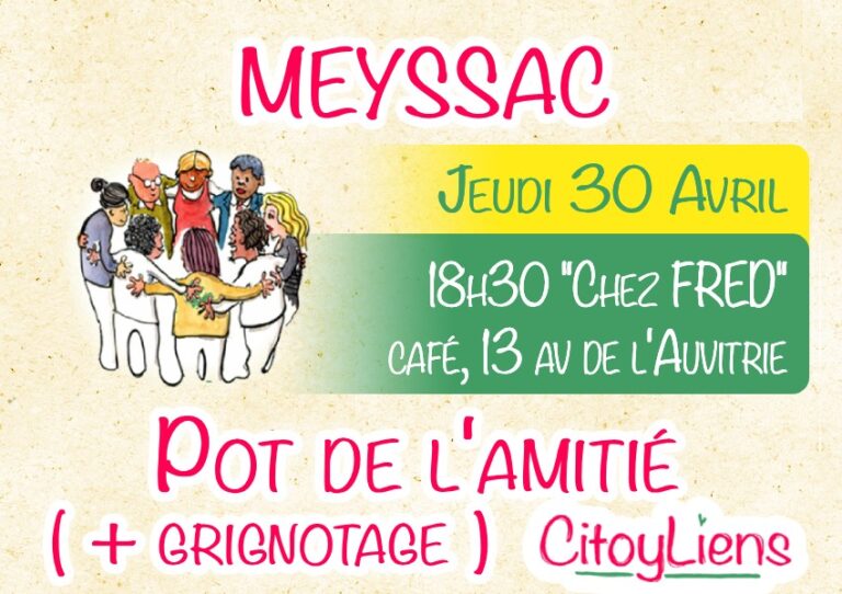 pot convivial à Meyssac