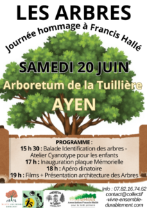 Fête des arbres - Hommage à Francis Hallé // samedi 20 juin @  |  |  | 
