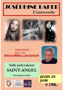 Conference rencontre Brian Bouillon Baker à St Angel