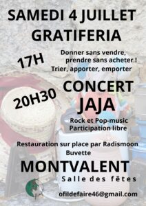 Gratiferia et concert @ Salle des fêtes