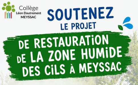 sauver zone humide college meyssac