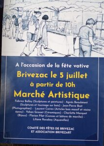 marché Artistique comité des fetes et association Brivezart @ Brivezac
