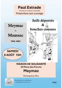 Conférence « Juifs déportés et bouches cousues » Paul Estrade