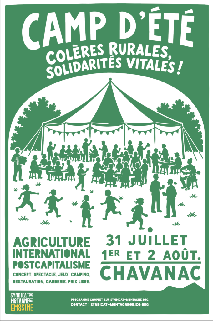camp d'été du syndicat de la montagne limousine