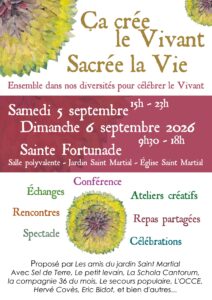 Ca crée le vivant … sacrée la vie ! à Ste Fortunade