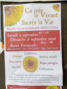 ensemble dans nos diversités  pour célébrer le vivant @ st fortunade