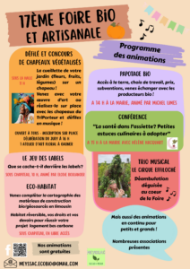 Foire Bio 2026 Meyssac Eco bio