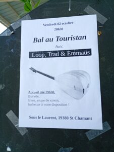 Bal  loop,trad Emmaus @ sous le Laurent