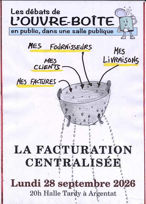 Débat sur la facturation centralisée (facturation électronique)