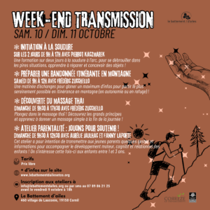 Week-end transmission au Battement d'Ailes