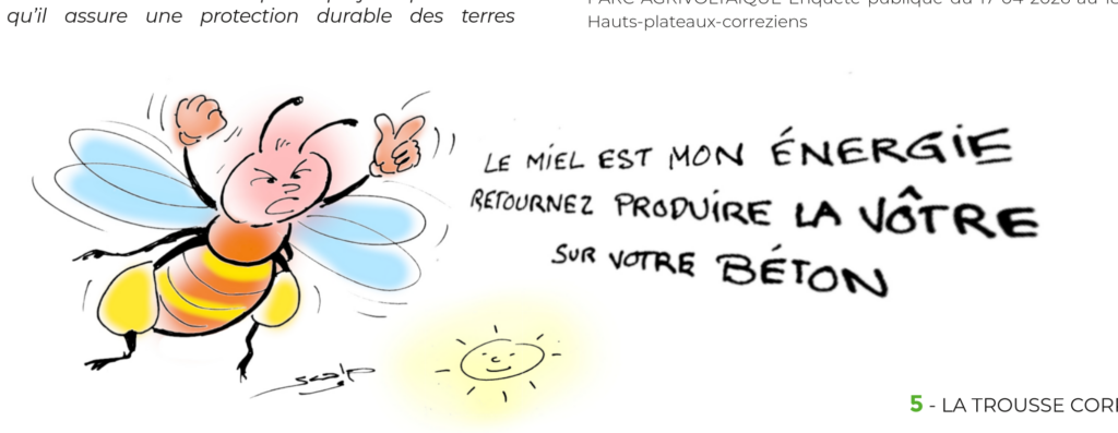 Le photovoltaïque au sol met le feu aux campagnes. LA TROUSSE corrézienne