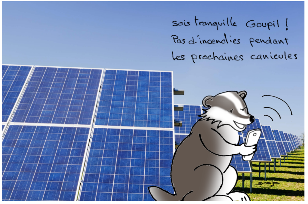 Le photovoltaïque au sol met le feu aux campagnes. LA TROUSSE corrézienne